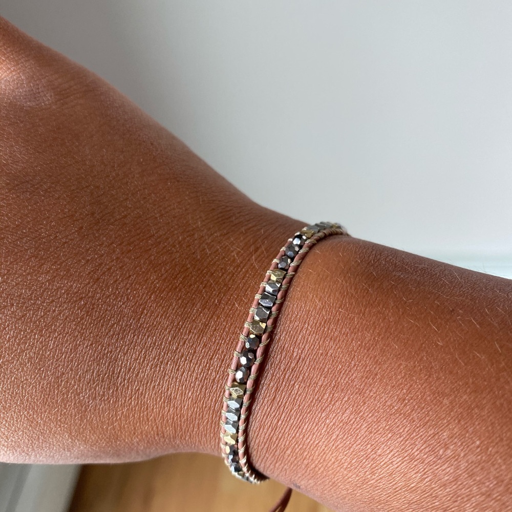 Stella & Dot Brown Friendship Bracelet